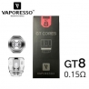 Resistance GT Cores 8 0.15 50-110W de Vaporesso
