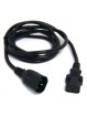 Rallonge IEC mâle-IEC femelle 2 mètres