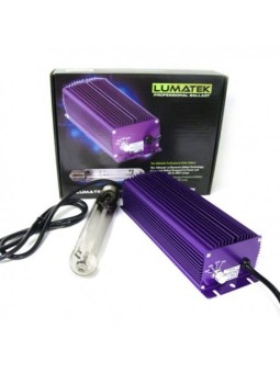 Ballast électronique dimmable 600W avec ampoule 400 W de Lumatek