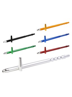 Manche aluminum pour chicha+embout